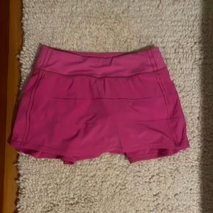 Pink lululemon skirt